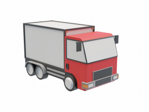 Box Truck 3Dモデル