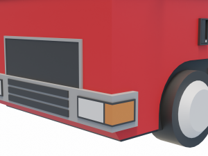Box Truck 3Dモデル
