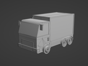 Box Truck 3Dモデル