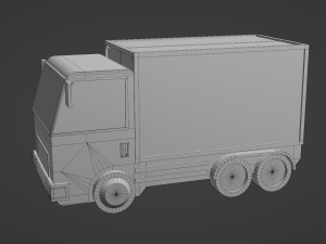 Box Truck 3Dモデル