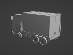 Box Truck 3Dモデル