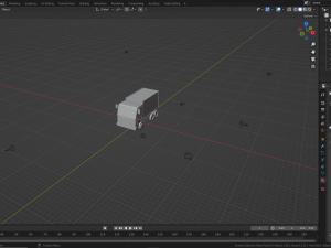 Box Truck 3Dモデル