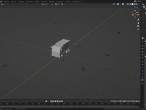 Box Truck 3D Model