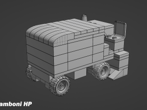 Lego Zamboni 3D मॉडल