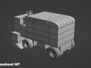 Lego Zamboni 3D मॉडल
