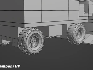 Lego Zamboni 3D Model