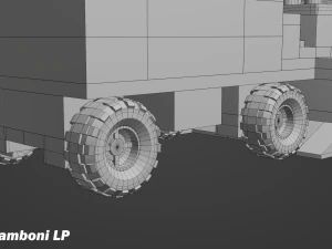Lego Zamboni 3D Model