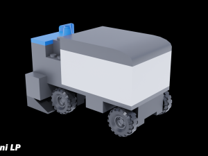 Lego Zamboni 3D मॉडल