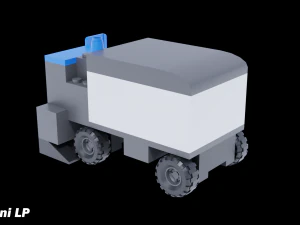 Lego Zamboni 3D Model