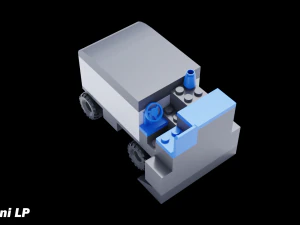 Lego Zamboni 3D Model