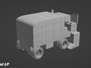 Lego Zamboni 3D मॉडल