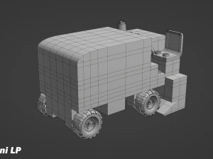 Lego Zamboni 3D Model