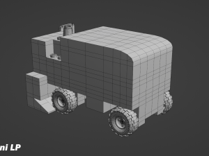 Lego Zamboni 3D मॉडल