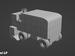 Lego Zamboni 3D Model