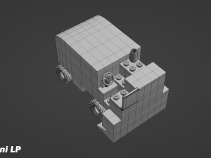 Lego Zamboni 3D मॉडल