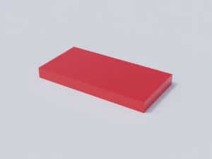 Lego Brick Tile Collection 3D Model