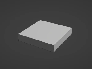 Lego Brick Tile Collection 3D Model