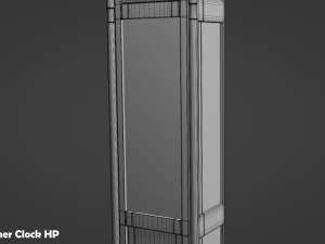 Grandfather Clock Set 3D Модель