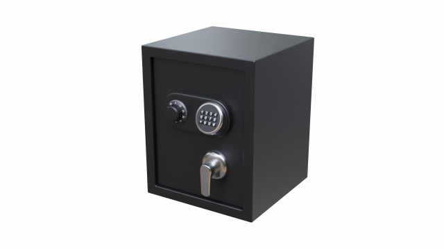 Simple Safe Modelo 3D .c4d .max .obj .3ds .fbx .stl .blend 