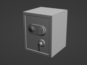 Simple Safe Modelo 3D