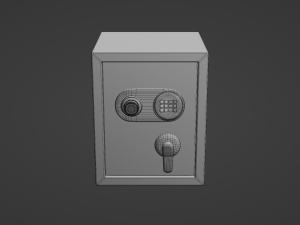 Simple Safe Modelo 3D