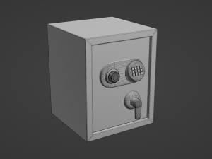 Simple Safe Modelo 3D