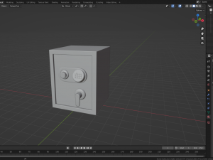 Simple Safe Modelo 3D