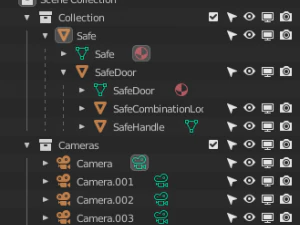 简单安全 3D 模型