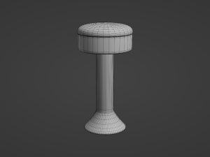 Retro Bar Stool 2 Modelo 3D