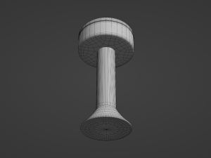 Retro Bar Stool 2 Modelo 3D