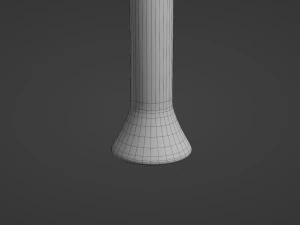 रेट्रो बार स्टूल 4 3D मॉडल