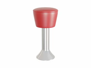 Retro Bar Stool Collection 3D Model