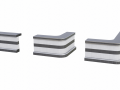 Retro Diner Counter Collection Modelo 3D