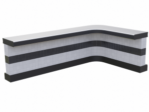 Retro Diner Counter Collection Modelo 3D
