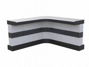 Retro Diner Counter Collection Modelo 3D