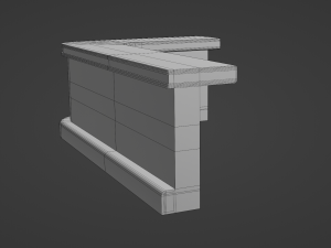 Retro Diner Counter Collection Modelo 3D