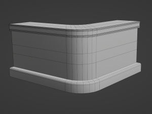 Retro Diner Counter Collection Modelo 3D