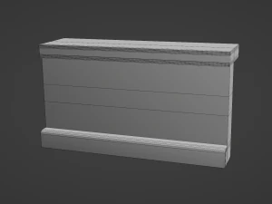 Retro Diner Counter Collection 3D Model