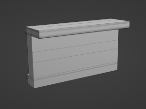Retro Diner Counter Collection Modelo 3D