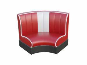 Retro Diner Booth Collection 3D Model
