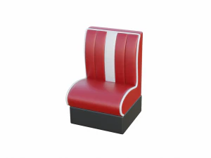 Retro Diner Booth Collection 3D Model