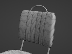 Retro Dinette Chair Modelo 3D