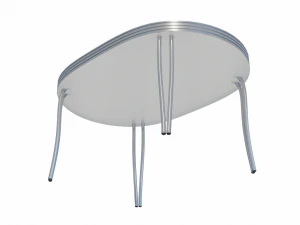 Retro Dinette Table 3D Model