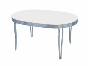 Retro Dinette Set 3D Model