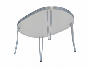 Retro Dinette Set Modelo 3D
