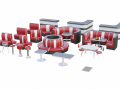 Retro Diner Collection Modelo 3D