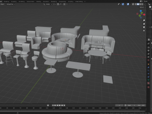 Retro Diner Collection Modelo 3D