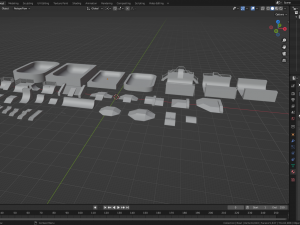 Skatepark Collection 3D Модель