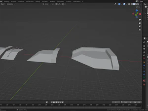 Skatepark Fun Box Collection 3D Model