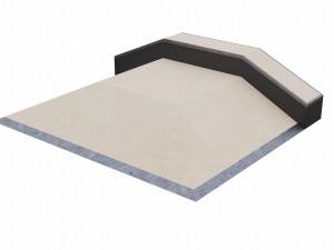 Skatepark Fun Box Collection 3D Model